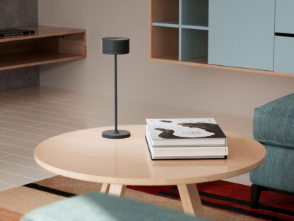 iGuzzini Whisper - schwarz - Akku Tischleuchte indoor/outdoor – Bild 6