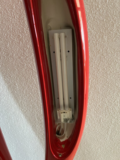 Designer Stehleuchte Unikat - rot - Gebrauchtware – Bild 4