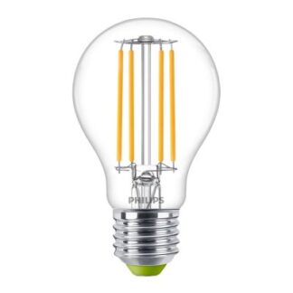 Philips MASTER LEDbulb Ultra Efficient E27 Birne Klar 2.3W 485lm - 830 Warmweiß | Ersatz für 40W