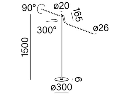 AQForm - PET micro LED upright - Stehleuchte – Bild 5