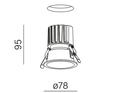 AQForm - HOLLOW 8 LED M927 41° recessed black  -     B-WARE – Bild 6