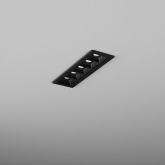 AQForm - RAFTER points 15 LED trim M930 37° recessed black - MUSTERLEUCHTE
